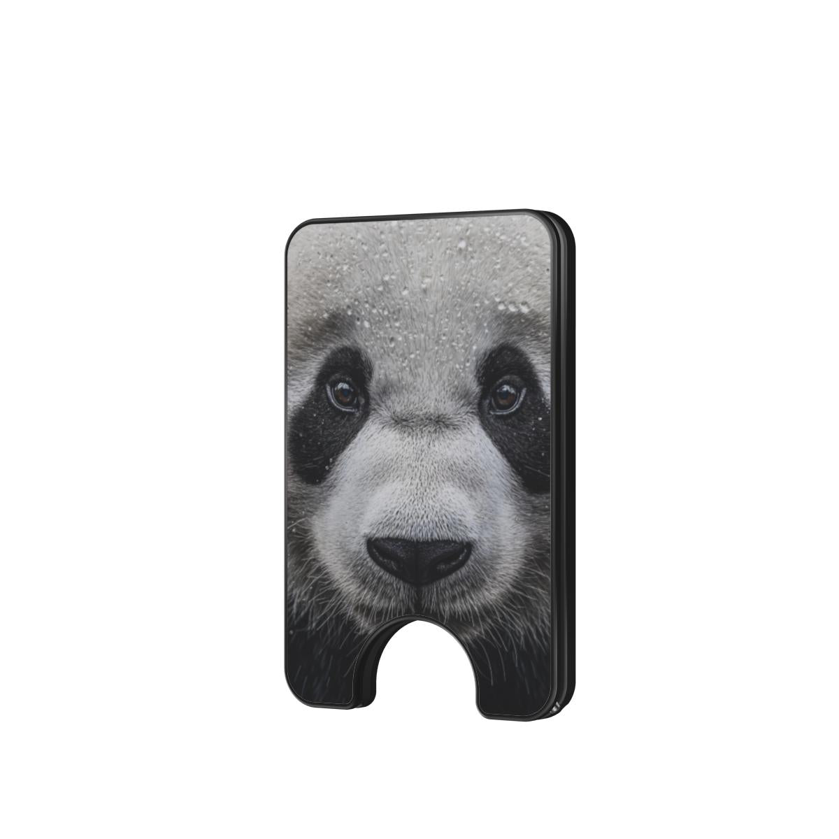 Portefeuille Magnétique KLP Panda Réaliste – MagSafe