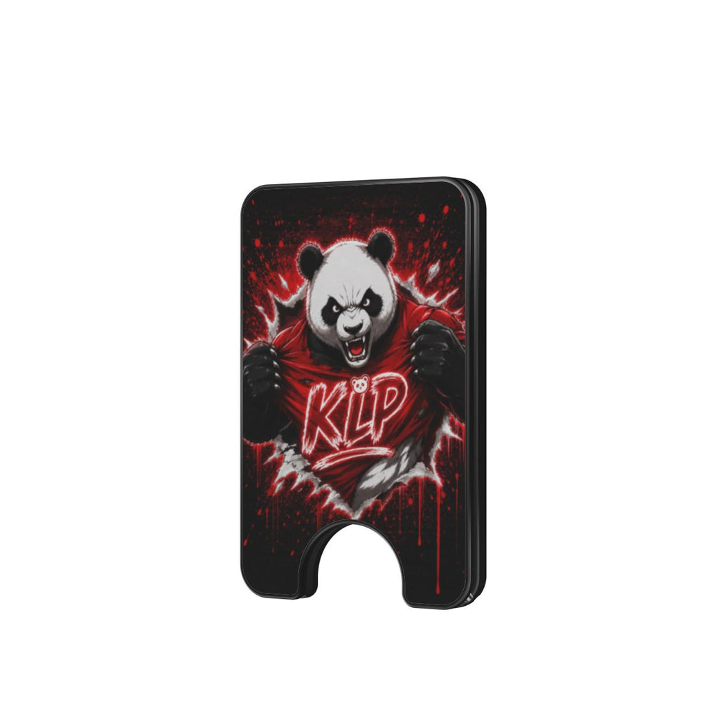 Portefeuille Magnétique KLP Panda Rage Rouge – MagSafe