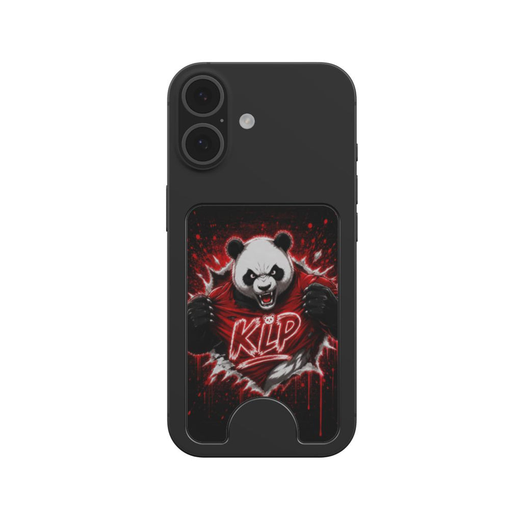 Portefeuille Magnétique KLP Panda Rage Rouge – MagSafe